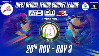 Day 3  West Bengal Tennis Cricket League 2024  Howrah [upl. by Driskill]