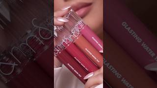 Romampnd Glasting Water Tints Lip Swatches 💋 romand lipswatches glossytint [upl. by Jaclin25]