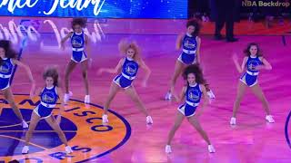 WARRIORS DANCE TEAM  Golden State Warriors Dancers  NBA Season 1920  November 01 2019 [upl. by Nnylyam]