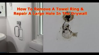 How To Remove A Towel Ring [upl. by Richarda]