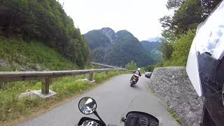 Mangart Pass motorrad  Mangart Motorrad  Motorrad Slowenien  BMW R 1150 GS [upl. by Bounds]