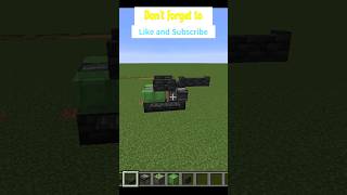 Minecraft battle tankminecraftminecraftbuildingviralshortsshortsgaming [upl. by Till]