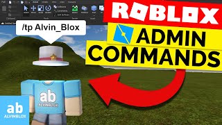 MAKE ADMIN COMMANDS  Roblox Scripting Tutorial Advanced [upl. by Nroht]