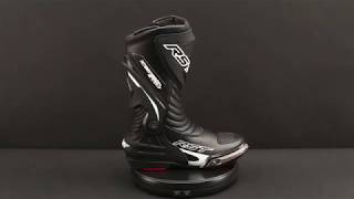 RST TracTech Evo III Sport Boot Black 360° View [upl. by Kimitri]