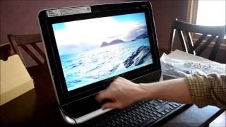 HP Pavilion TouchSmart Review 20f394 AllInOne [upl. by Zaragoza]