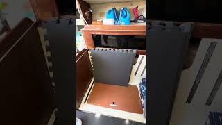 Sailing made easy quick fix for your cabin floor [upl. by Cirda]