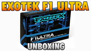 Exotek Racing F1 ULTRA Formula 1 Unboxing [upl. by Penelope]