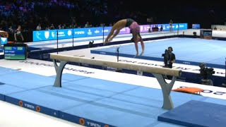 Aleah Finnegan 🇵🇭 Balance beam Qual 2023 WAG World Championships [upl. by Mauralia]