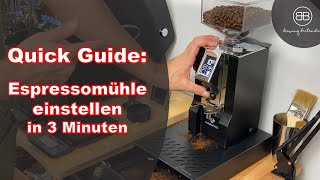 Quick Guide So stellst du deine Kaffeemühle ohne Frust ein [upl. by Alisa]