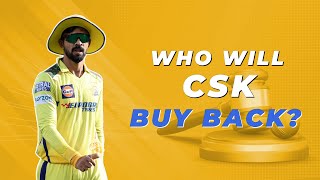 IPL 2025 Who will Chennai Super Kings buy back at the auction [upl. by Etz]