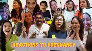 HOW OUR FRIENDS AND FAMILY REACTED TO THE NEWS OF OUR PREGNANCY  Pregnancy Reactions  Aanam C [upl. by Abagail]