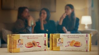 Bocconcini Millefoglie Matilde Vicenzi Spot TV 2018 [upl. by Dunson]