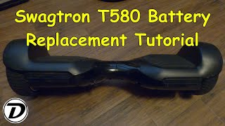 Swagtron T580 Hoverboard Battery Replacement Tutorial [upl. by Lewanna67]