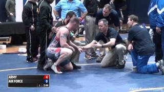 98 kg  Caylor Williams Army vs Jeffery Zastrow Air Force [upl. by Jecoa]