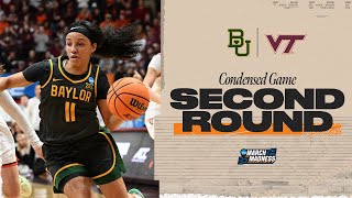 Baylor vs Virginia Tech  Second Round NCAA tournament extended highlights [upl. by Aikkin]