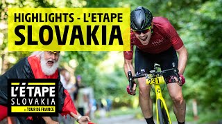 LEtape Slovakia 2021  HIGHLIGHTS  LEtape by Tour de France [upl. by Dorry480]