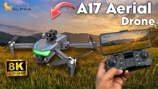 A17 AERIAL DRONE ✈️  BRUSHLESS DRONES KA BAAAP 🔥🔥 FULL Review VIDEO [upl. by Annaeg]