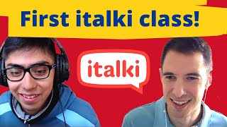 My First ITALKI Class  Como fue la experiencia [upl. by Ayekam]