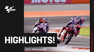 MotoGP™ Race Highlights 🏆🤯  2023 ValenciaGP [upl. by Gibbons]