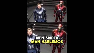 BIEN SPIDERMAN HABLEMOS USTEDES SE CONOCEN AVENGERS 😲 ESTUVE 5 AÑOS CONGELADO CAPITAN AMÉRICA 🥶💥🫵 [upl. by Senior]