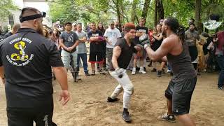 STREETBEEFS KUNTRY HOODLUM VS B ROSE mma [upl. by Zeeba]