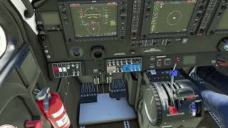 Correct way to start MSFS Kodiak 100 in altitude It works [upl. by Eralc10]