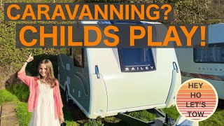 HITCH UP the Caravan So Easy a CHILD can do it caravan tips hitchup [upl. by Rubbico]