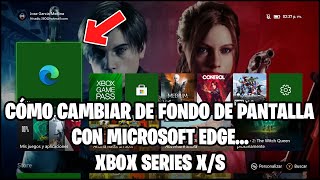 YA NO NECESITAS MEMORIA USB PARA CAMBIAR IMAGEN DE FONDO EN XBOX SERIES XS MIRA COMO [upl. by Racso]