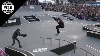 Richard Tury  2nd Final Skateboard  FISE Hiroshima 2018 [upl. by Noelopan790]