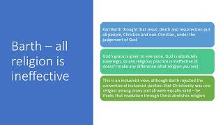 Christianity migration and pluralism Part 2 Exclusivism inclusivism and pluralism AQA A level RS [upl. by Engle]