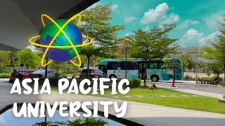 Asia Pacific University  Kuala Lumpur  Walkthrough  Vlog  2022 [upl. by Merrily]