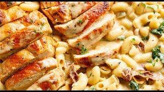 Tuscan Chicken Mac And Cheese [upl. by Refannej]