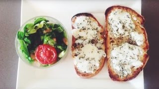 Recette tartines de chèvre miel  Latelier de Juliette [upl. by Ariek]