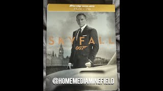 007 Special SKYFALL BlurayDVD Steelbook French Limited Edition Unboxing [upl. by Towney]