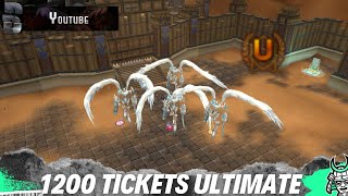 1200 Tickets Ultimate  Omegamon Merciful Mode x4  LADMO  Alphamon [upl. by Kato]