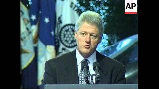 USA KOSOVO CRISIS BILL CLINTON WARNING TO MILOSEVIC 2 [upl. by Odlanra]