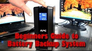 Beginners Guide to Using a Battery Backup UPS System [upl. by Adali]