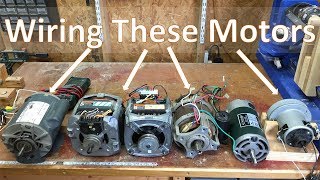 How To Wire Most Motors For Shop Tools and DIY Projects 031 [upl. by Armilda]