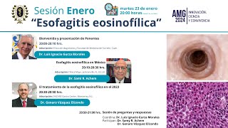 Sesión Mensual Enero 2024 Esofagitis eosinofílica [upl. by Lourdes491]