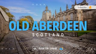 Exploring Old Aberdeen  Scotland ⁴ᴷ⁶⁰ [upl. by Skipp]