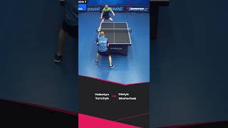 Insane derby🌪️⚡️ shorts tteurocup TableTennis [upl. by Rodd]