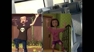 Madagascar 2 Plane Crash Scene Sid and Hannah Version [upl. by Catie]