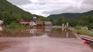 Central PA slammed with rain floods [upl. by Reese99]