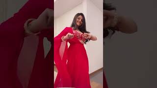 Sreemukhi Dance  Nallanchu Thellacheera 🥰 Mr Bachchan MadhuVarshi1 [upl. by Cerf]