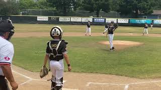 Video Beau Wine Tours pitcher Scott Donaldson strikes out another Coliseum batter before his team [upl. by Stark]