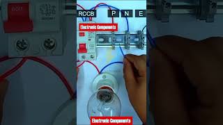 RCCB Residual Current Circuit Breaker Test shots [upl. by Thais]