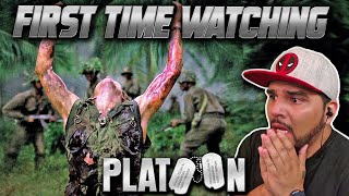 WAR IS HELL Platoon 1986 FIRST TIME WATCHING MOVIE REACTION This is HARD To WATCH [upl. by Neveda]