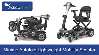 Minimo Autofold Lightweight Mobility Scooter [upl. by Arst]