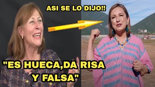 SE ACABÓ TATIANA CLOUTHIER HACE PEDAZ0S A XOCHITL GÁLVEZ Y LE DICE CABEZA HUECA Y FARSANTE EN VIVO [upl. by Ahsauqram]