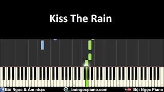 Kiss The Rain  Yiruma  Piano Tutorial 48  Bội Ngọc Piano [upl. by Berkie263]